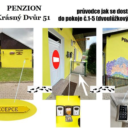 Penzion Krasny Dvur Bagian luar foto