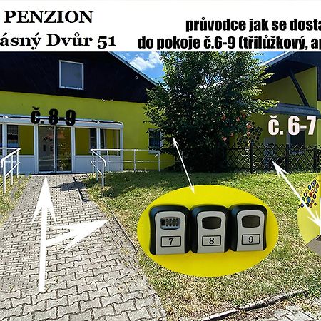 Penzion Krasny Dvur Bagian luar foto