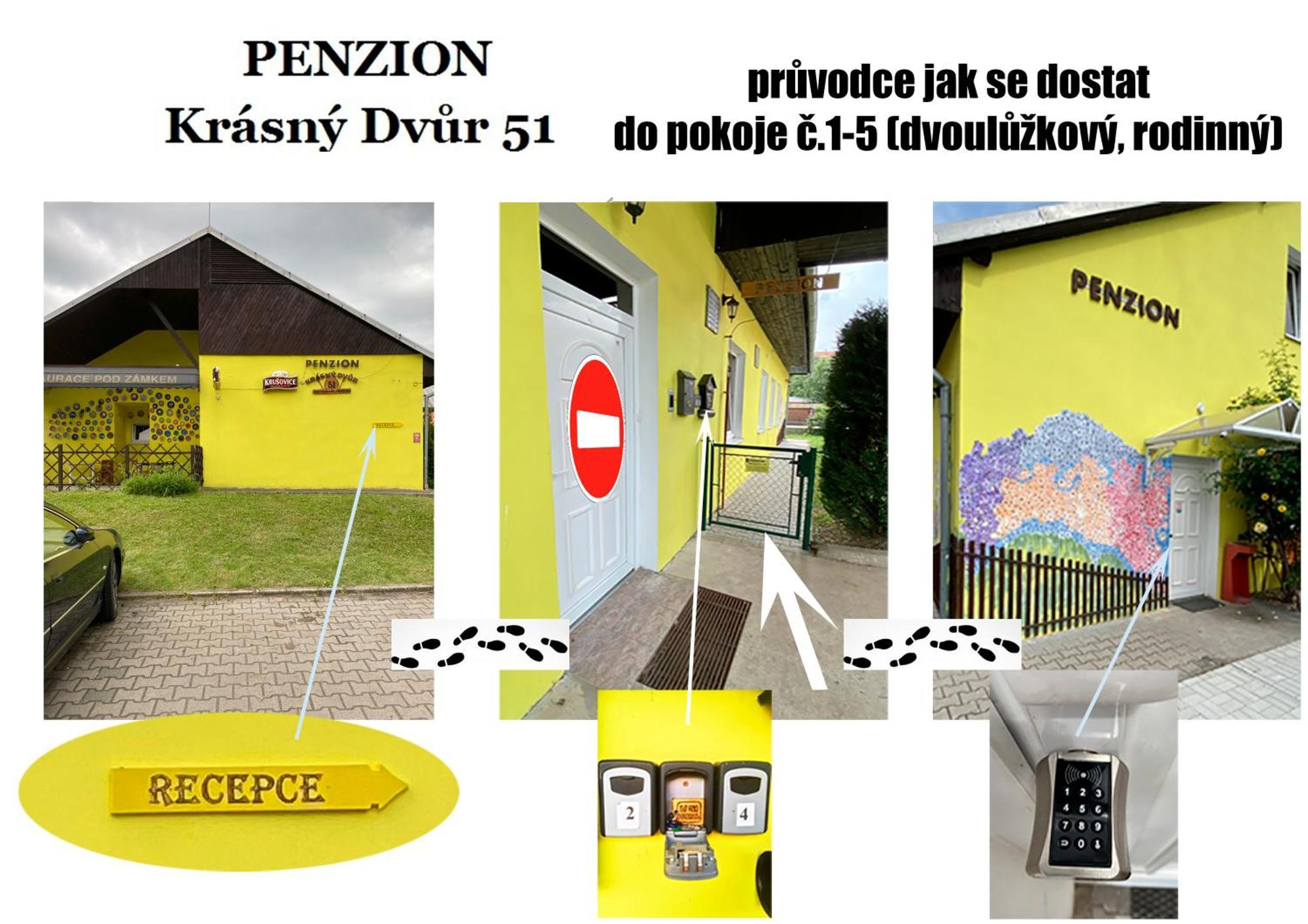 Penzion Krasny Dvur Bagian luar foto