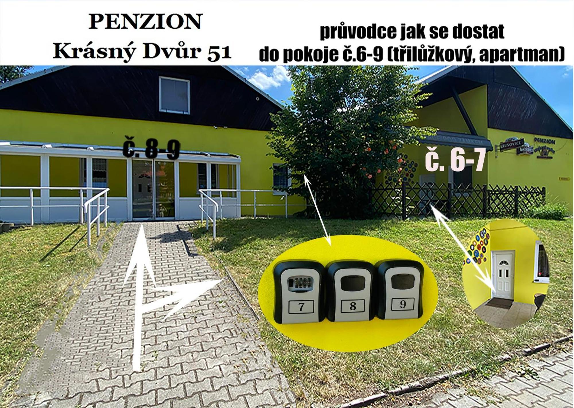 Penzion Krasny Dvur Bagian luar foto